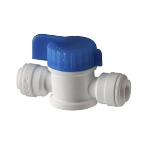 Кран для фильтра воды JG 1/4" трубка - 1/4" трубка
