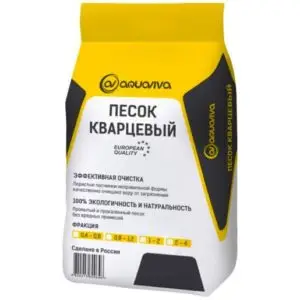 Песок кварцевый Aquaviva для фильтрующих установок